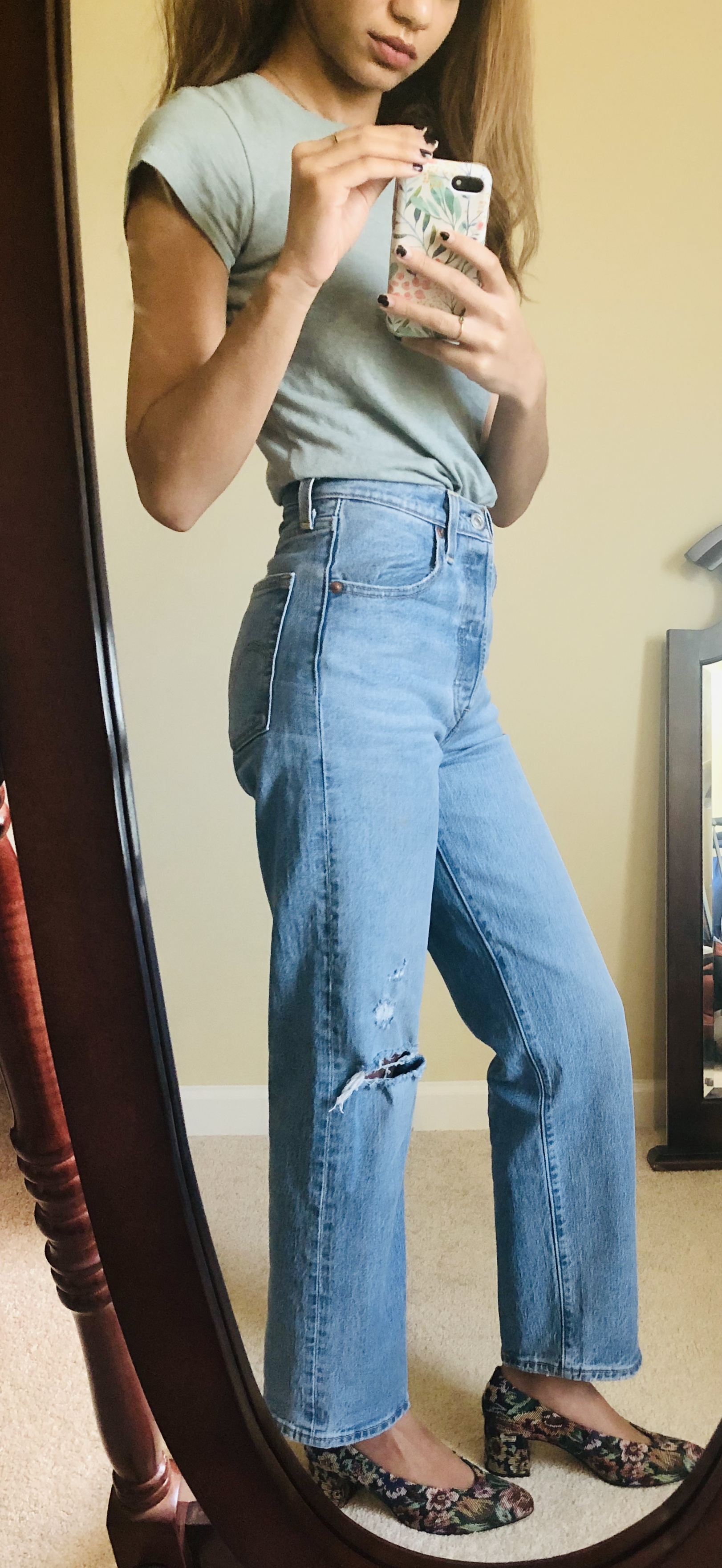 levi's ribcage straight jeans review